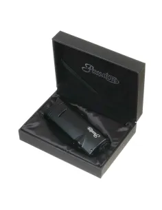 Зажигалка сигарная Passatore, тройное пламя, черная