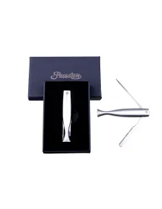 Тампер трубочный Passatore в подарочной упаковке, матовый хром (Германия)