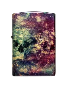 Зажигалка Zippo  46147 - Galaxy Skull - 540 Tumbled Brass