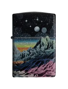 Зажигалка Zippo  46432 - Space in Color - 540 Tumbled Chrome