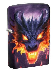 Зажигалка Zippo 46251 - Glowing Dragon - Glow In The Dark Green