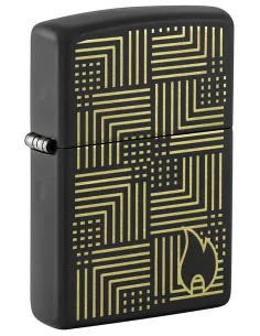 Зажигалка Zippo 46478 - Reflection - Black Matte