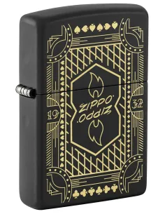 Зажигалка Zippo 46483 - Lines - Black Matte