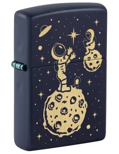 Зажигалка Zippo 46423 -  Lost in Space - Navy Matte