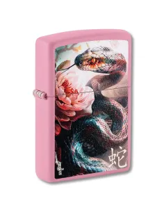Зажигалка Zippo 46685 - Mazzi Anaconda - Pink Matte