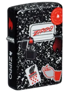 Зажигалка Zippo 46707 - Notebook Design - 540 Matte