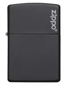 Зажигалка Zippo 218 ZL Black Logo 1 шт.