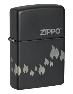 Зажигалка Zippo 48980 - Classic ZIPPO - Black Matte
