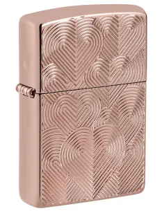 Зажигалка Zippo 48919 - Armor Hearts - Rose Gold