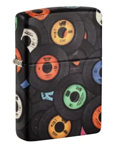 Зажигалка Zippo 48770 - Records Design - 540 Matte