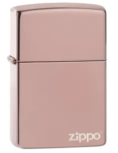 Зажигалка Zippo 49190 ZL - Rose Gold Zippo Logo