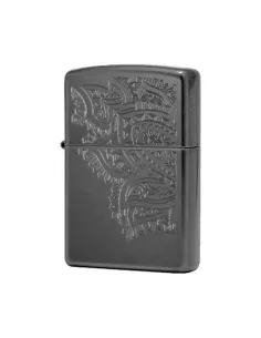 Зажигалка Zippo 29431 - Iced Paisley - Gray Dusk