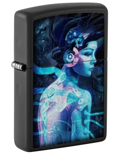 Зажигалка Zippo 48517 - Cyborg Woman