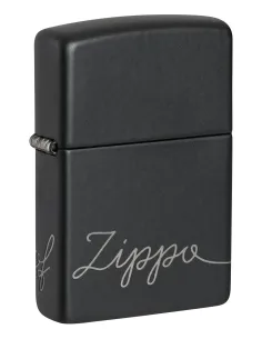 Зажигалка Zippo 48979 - Classic ZIPPO - Black Matte