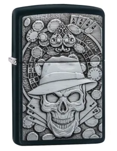 Зажигалка Zippo 49183 - Gambling Skull