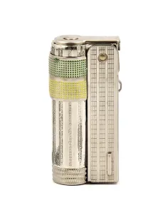 Зажигалка бензиновая IMCO - Super Triplex Oil chrome/yellow/green Арт.1800084 (11414)