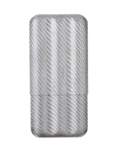 Чехол Lubinski на 3 сигары, серый карбон