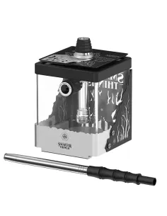 ALPHA HOOKAH - SMART LIMITED SMARTER THING (ШАХТА,КОЛБА,БЛЮДЦЕ,ШЛАНГ,МУНДШТУК,УПЛОТНИТЕЛИ,ПОДСВЕТКА)