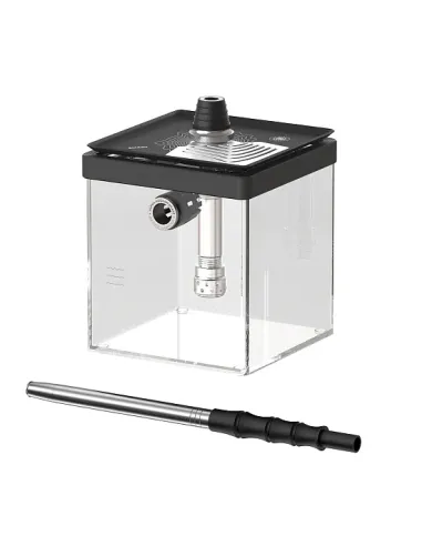 ALPHA HOOKAH - SMART+ (PLUS) BOX (КОМПЛЕКТ: ШАХТА, КОЛБА, БЛЮДЦЕ, ШЛАНГ, МУНДШТУК, УПЛОТНИТЕЛИ)
