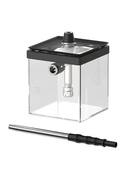 ALPHA HOOKAH - SMART+ (PLUS) BOX (КОМПЛЕКТ: ШАХТА, КОЛБА, БЛЮДЦЕ, ШЛАНГ, МУНДШТУК, УПЛОТНИТЕЛИ)
