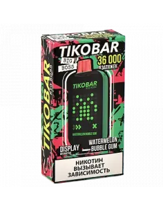 Tikobar Big Boss  36.000 затяжек - Арбузная жвачка (1 шт.)