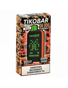 Tikobar Big Boss  36.000 затяжек - Банан  Апельсин (1 шт.)