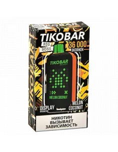 Tikobar Big Boss  36.000 затяжек - Дыня  Кокос (1 шт.)