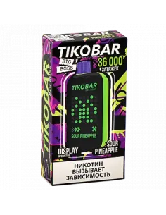 Tikobar Big Boss  36.000 затяжек - Кислый ананас (1 шт.)