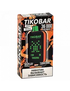 Tikobar Big Boss  36.000 затяжек - Мандарин (1 шт.)