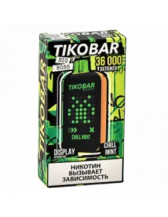 Tikobar Big Boss  36.000 затяжек - Охлаждающая мята (1 шт.)