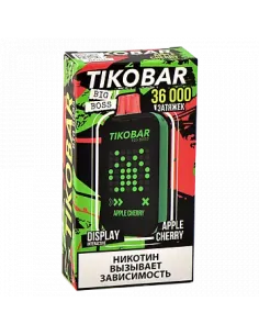 Tikobar Big Boss  36.000 затяжек - Яблоко  Вишня (1 шт.)