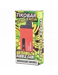 Tikobar Nova X  10.000 затяжек - Арбузная жвачка  2% (1 шт.)
