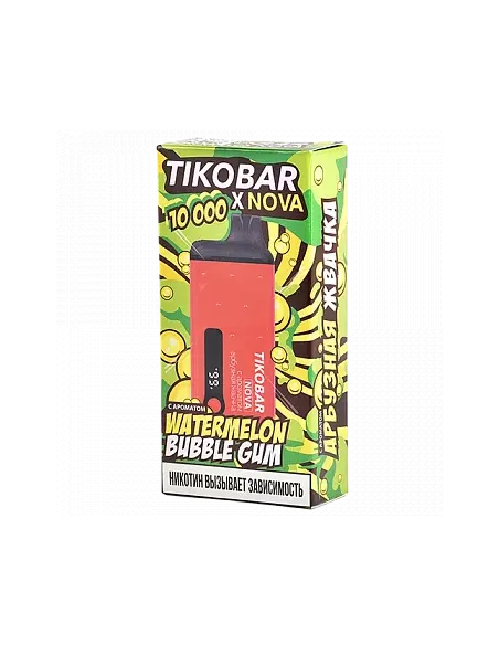 Tikobar Nova X  10.000 затяжек - Арбузная жвачка  2% (1 шт.)