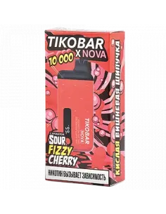 Tikobar Nova X  10.000 затяжек - Кислая вишнёвая шипучка  2% (1 шт.)