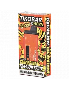 Tikobar Nova X  10.000 затяжек - Мандарин  Маракуйя  2% (1 шт.)
