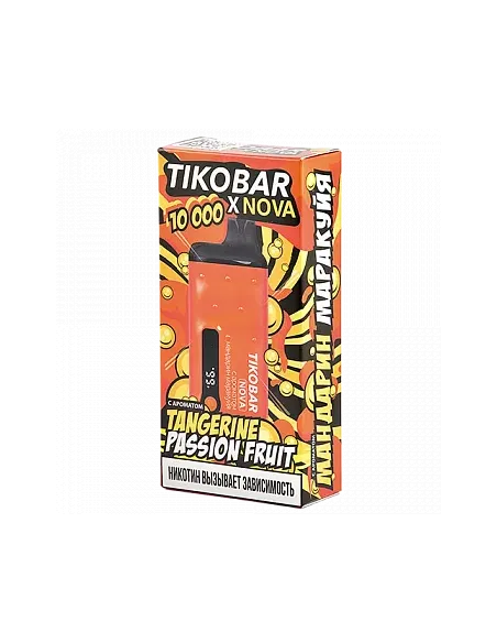 Tikobar Nova X  10.000 затяжек - Мандарин  Маракуйя  2% (1 шт.)