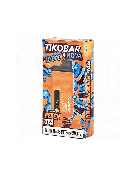 Tikobar Nova X  10.000 затяжек - Персиковый чай  2% (1 шт.)
