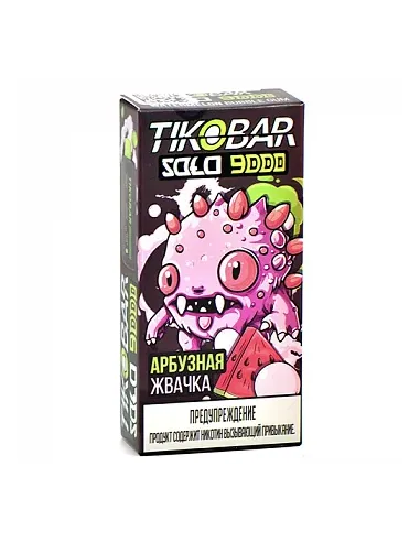 Tikobar Solo  9.000 затяжек - Арбузная жвачка  2% (1 шт.)