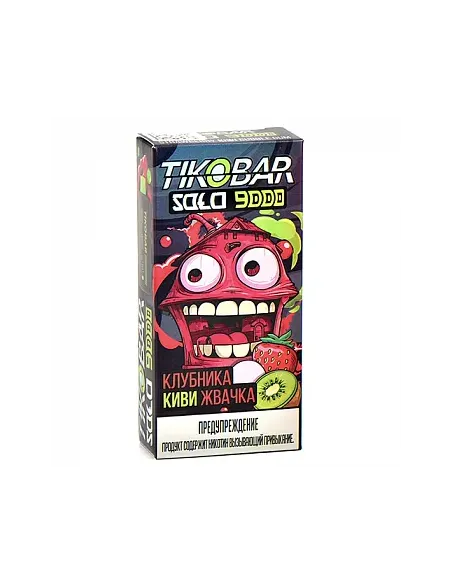 Tikobar Solo  9.000 затяжек - Клубника  Киви  Жвачка  2% (1 шт.)