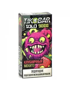 Tikobar Solo  9.000 затяжек - Клубничный мохито  2% (1 шт.)