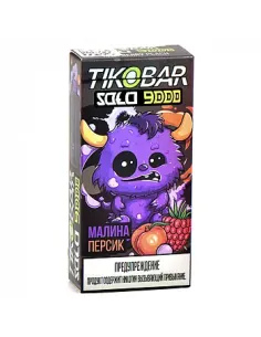 Tikobar Solo  9.000 затяжек - Малина  Персик  2% (1 шт.)