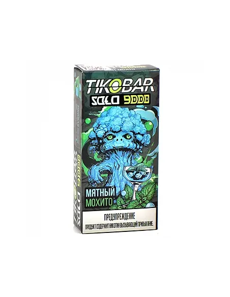 Tikobar Solo  9.000 затяжек - Мятный мохито  2% (1 шт.)
