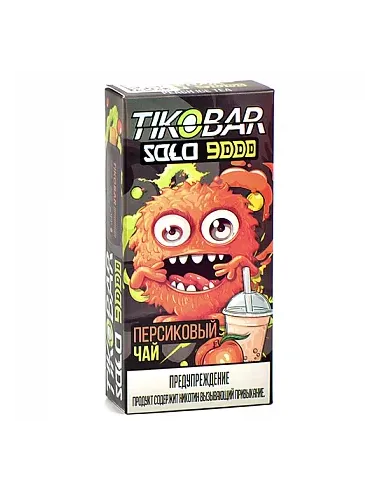 Tikobar Solo  9.000 затяжек - Персиковый чай  2% (1 шт.)