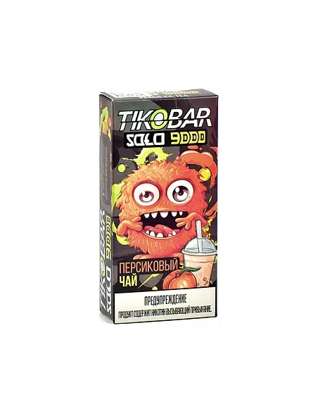 Tikobar Solo  9.000 затяжек - Персиковый чай  2% (1 шт.)