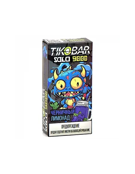 Tikobar Solo  9.000 затяжек - Черничный лимонад  2% (1 шт.)