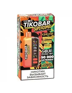 Tikobar Supercombo  50.000 затяжек - Мятный апельсин (1 шт.)