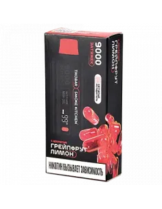 Tikobar x Smoke Kitchen Solo  9.000 затяжек - Грейпфрут  Лимон  2% (1 шт.)