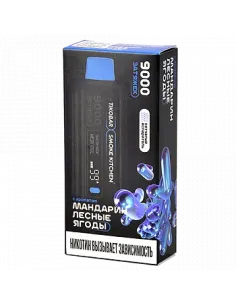 Tikobar x Smoke Kitchen Solo  9.000 затяжек - Мандарин  Лесные ягоды  2% (1 шт.)
