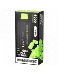 Tikobar x Smoke Kitchen Solo  9.000 затяжек - Мохито  Груша  Ягоды  2% (1 шт.)