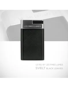 Зажигалка для сигар LE FEU Svelt - Black Leaves
